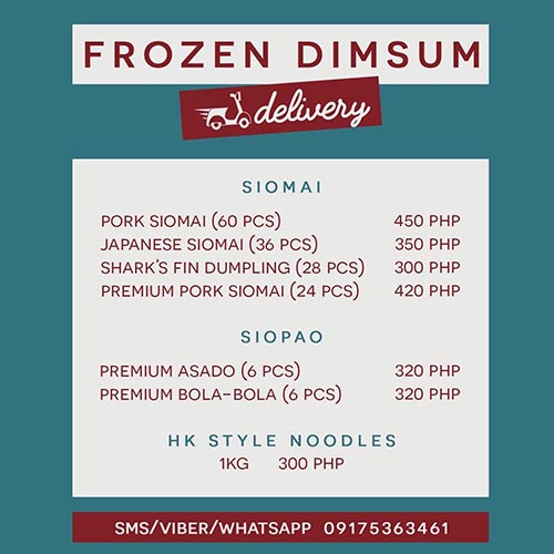 Frozen Dimsum Delivery