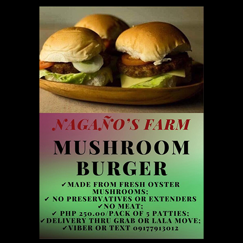 Nagaño’s Farm Mushroom Burger