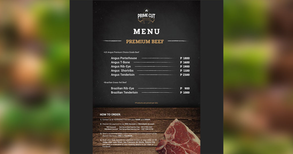 PhilFarm: - Primecut Premium Beef