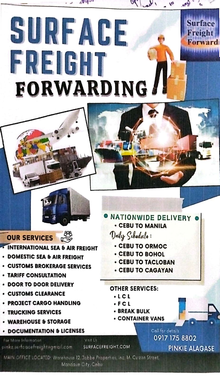 Surface Freight Forwarding